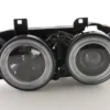 Angel Eyes Strålkastare Svart BMW E32/E34 Sedan & Touring