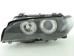 Angel Eyes Strålkastare Svart BMW 3-Serien E46 Coupe/Cabriolet 2003-2005