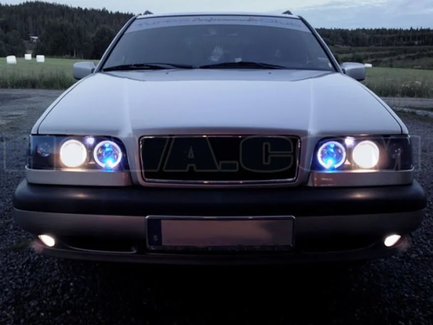 Angel Eyes Strålkastare Svart Volvo 850/855 1994-1997