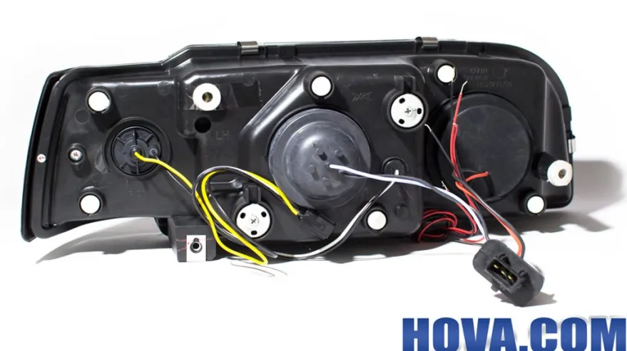 Angel Eyes Strålkastare Svart Volvo 850/855 1994-1997