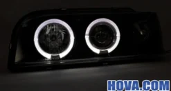 Angel Eyes Strålkastare Svart Volvo 850/855 1991-1994