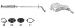Avgassystem till VOLVO V70 II (285)