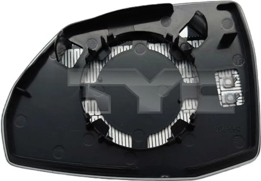 Backspegelglas höger – Audi Q5/Q7, TYC uppvärmt konvext