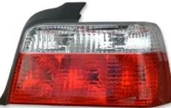 Baklampor Briljant Vit/Röd BMW 3-Serien E36 Sedan 1991-1998