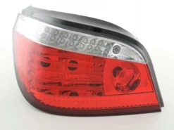 Baklampor LED Krom/Röd BMW 5-Serien E60 2003-2007