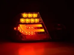 Baklampor LED Krom/Röd BMW 3-Serien E46 Coupe 1999-2002