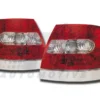 Baklampor LED Röd/Klarglas Audi A4 (B5/8D) Sedan 1994-2001