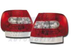 Baklampor LED Röd/Klarglas Audi A4 (B5/8D) Sedan 1994-2001