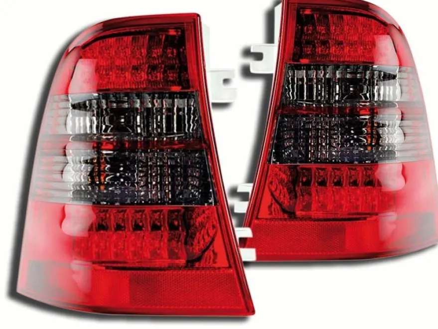 Baklampor LED Smoke/Röd Mercedes-Benz 163 M-Klass