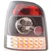 Baklampor LED Svart Audi A4 (B5/8D) Avant 1994-2001