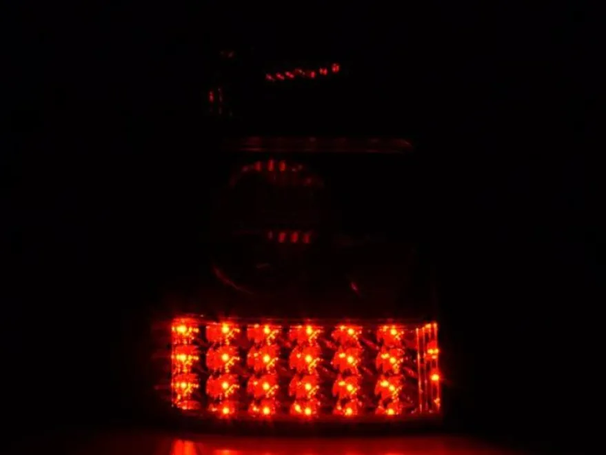 Baklampor LED Svart Audi A4 (B5/8D) Avant 1994-2001