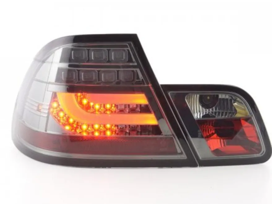 Baklampor LED Svart BMW 3-Serien E46 Coupe 1999-2002