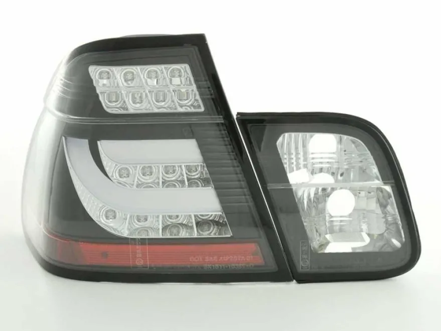 Baklampor LED Svart BMW 3-Serien E46 Sedan 1998-2001