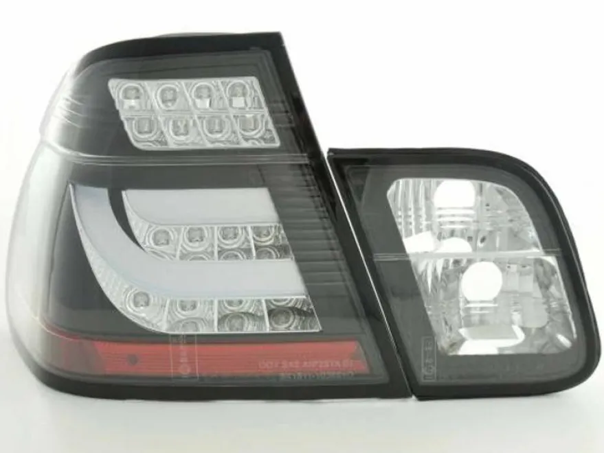Baklampor LED Svart BMW 3-Serien E46 Sedan 1998-2001