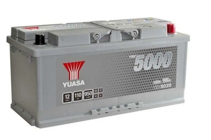 Bilbatteri SMF Yuasa Silver YBX5020 12V 110Ah 950A
