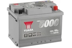 Bilbatteri SMF Yuasa Silver YBX5075 12V 60Ah 640A