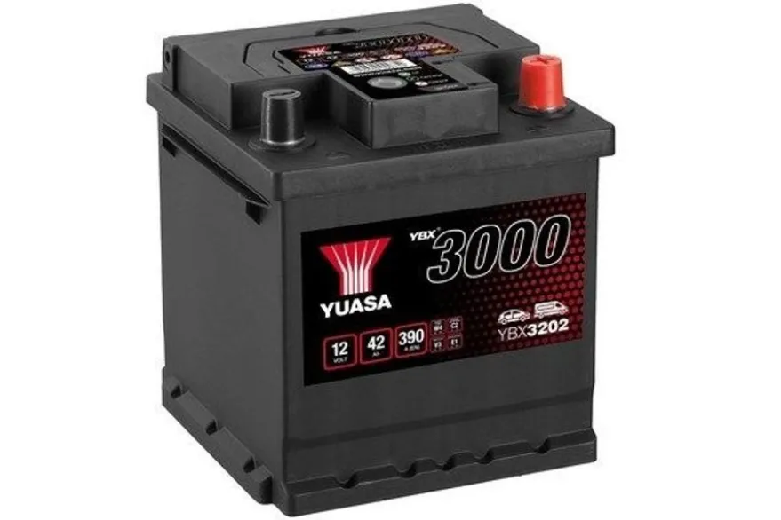 Bilbatteri SMF Yuasa YBX3202 12V 42Ah 390A