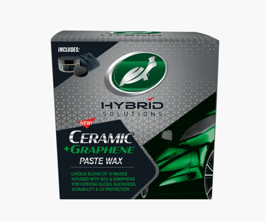Bilvax Turtle Wax Hybrid Solutions Ceramic+ Graphene Paste Wax 156g Kit
