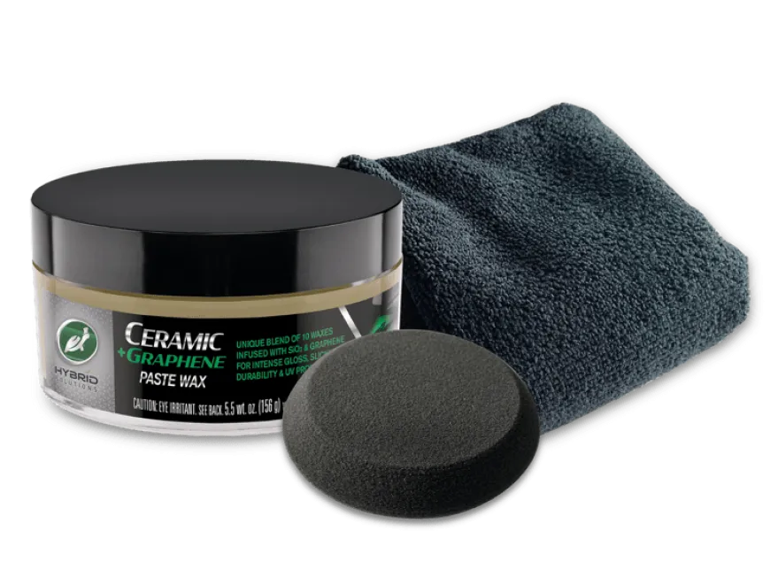 Bilvax Turtle Wax Hybrid Solutions Ceramic+ Graphene Paste Wax 156g Kit