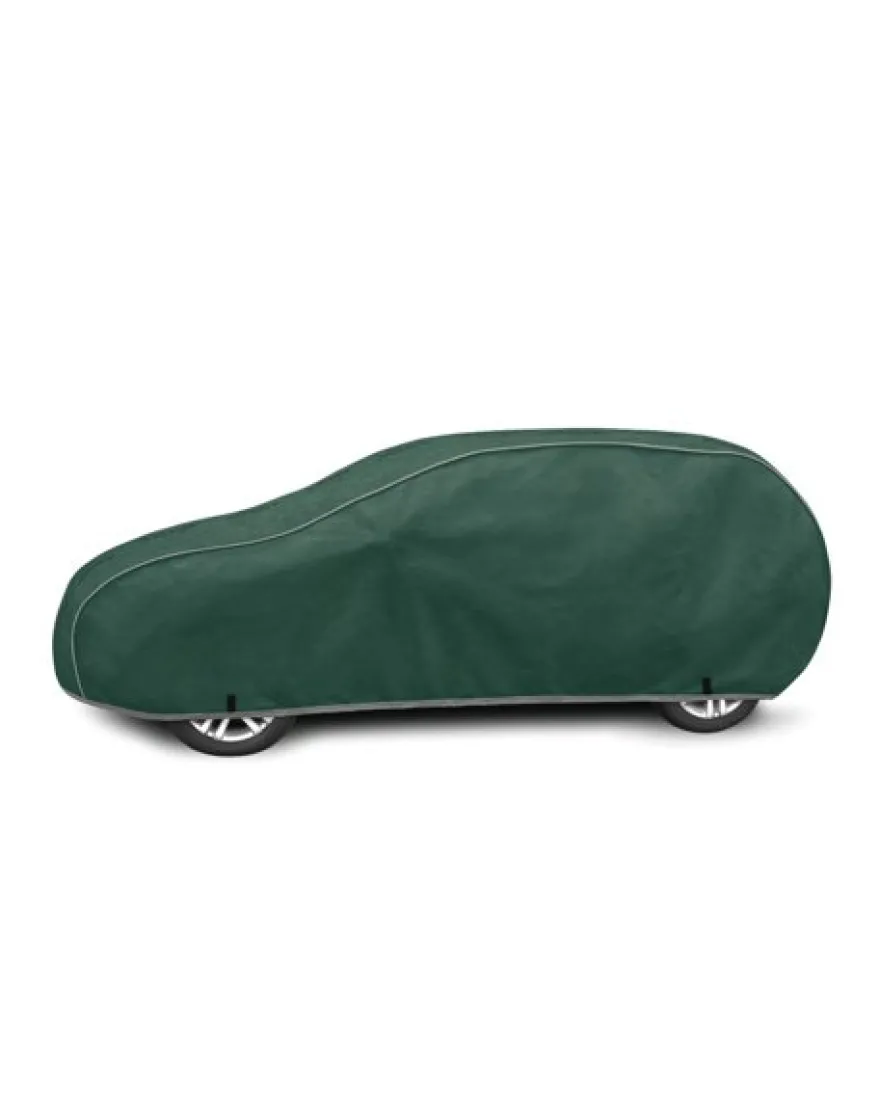 Bilöverdrag Membrane Garage L2 Hatchback/Kombi 430–455 cm – Grön
