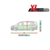 Bilöverdrag Mobile Garage Mercedes Vito XL Campervan 520–540 cm – Grå