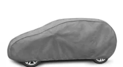 Bilöverdrag Mobile Garage M2 Hatchback 380–405 cm – Grå