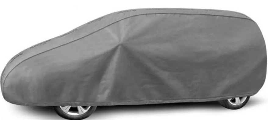 Bilöverdrag Mobile Garage XL Minibus 450–485 cm – Grå