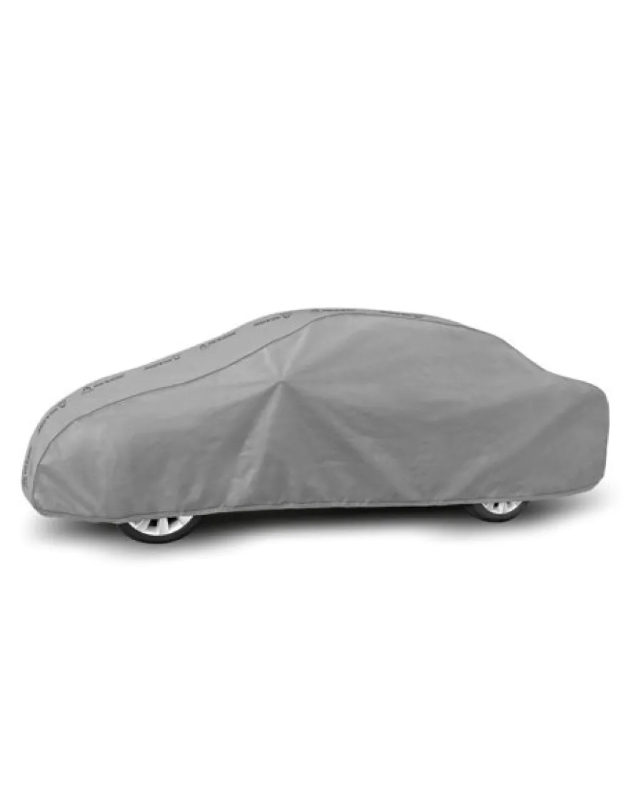 Bilöverdrag Optimal Garage XL Sedan 472–500 cm – Grå