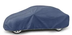 Bilöverdrag Perfect Garage L Sedan 425–470 cm – Marinblå