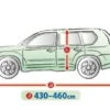 Bilöverdrag Perfect Garage L SUV 430–460 cm – Marinblå