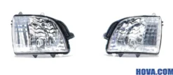 Blinkers till Spegelkåpor Vita Volvo XC70 och XC90 2007-2015