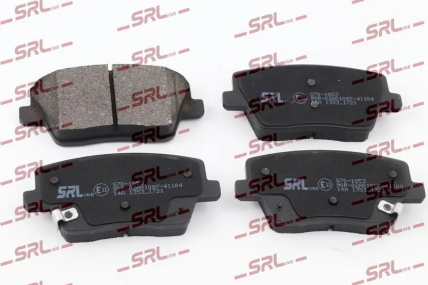Bromsbeläggssats, skivbroms