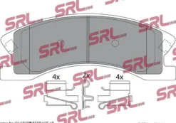 Bromsbeläggssats, skivbroms till JEEP GRAND CHEROKEE II (WJ, WG)