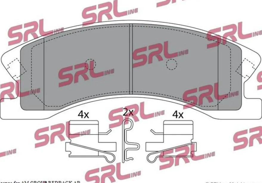 Bromsbeläggssats, skivbroms till JEEP GRAND CHEROKEE II (WJ, WG)