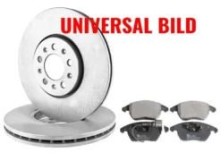 Bromssats fram – 312 mm skivor – Audi A3 / VW Golf VII / Skoda Octavia III