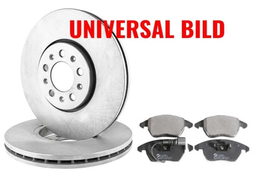 Bromssats fram – 340 mm ventilerade skivor – Audi A3 / VW Golf VII / Passat B8 m.fl.