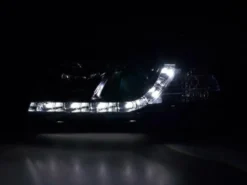 Devil Eyes Strålkastare Krom Audi A4 (B5/8D) 1999-2001