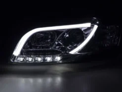 Devil Eyes Strålkastare Krom Audi A4 (B7/8E) 2005-2008