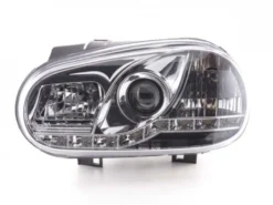 Devil Eyes Strålkastare Krom VW Golf MK4 1997-2004