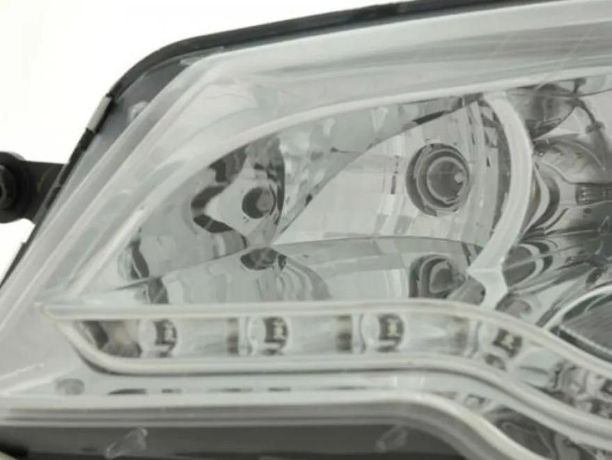 Devil Eyes Strålkastare Krom VW Touran (1T) 2006-2010