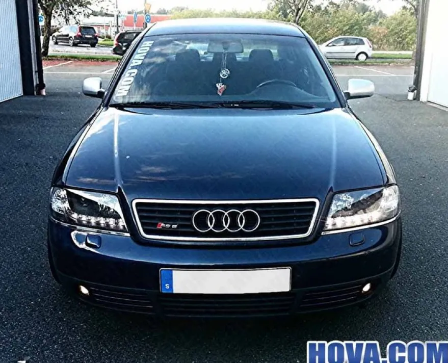 Devil Eyes Strålkastare Svart Audi A6 (C5/4B) 1997-2001