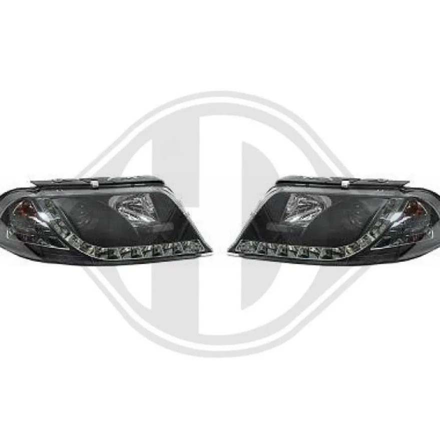 Devil Eyes Strålkastare Svart VW Passat (B5/3BG) 2000-2005