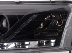 Devil Eyes Strålkastare Xenon Svart Audi A6 (C6/4F) 2004-2008