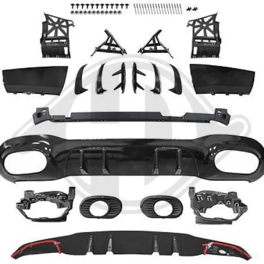 Diffuser paket Mercedes A-Klass W177 2018-2022
