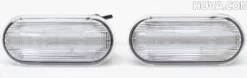 Dynamisk Led Skärmblinkers Klart glas VW Golf, Passat mm