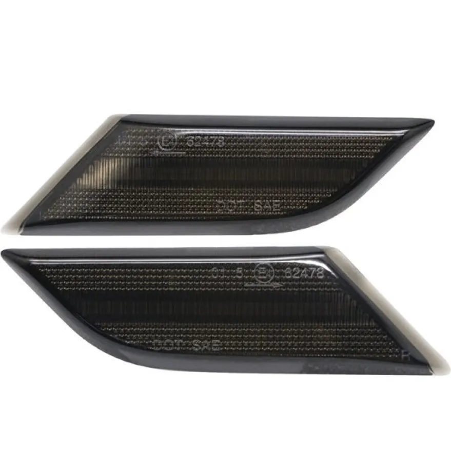 Dynamisk Led Skärmblinkers Svart / Smoke VW Transporter T6.1 2019->
