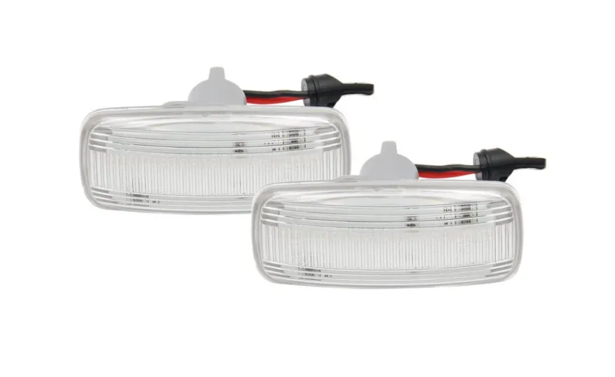 Dynamisk Led Skärmblinkers Vit Audi A2 A3 A4 A6 A8 TT