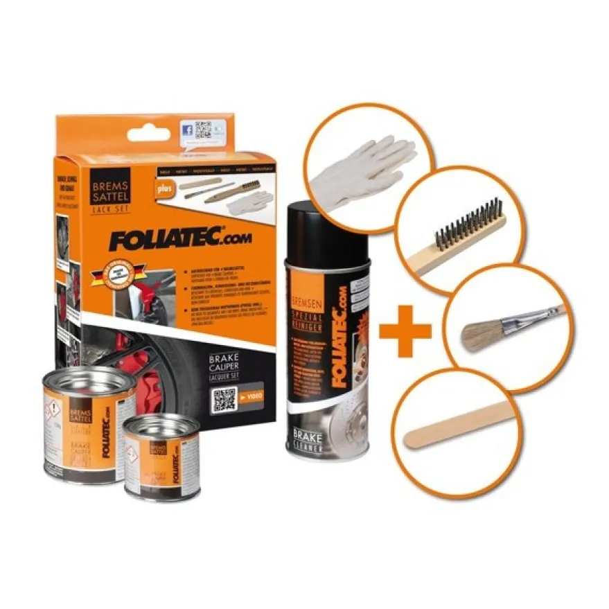 FoliaTec Bromsoksfärg Röd FT2160 2-Komponents