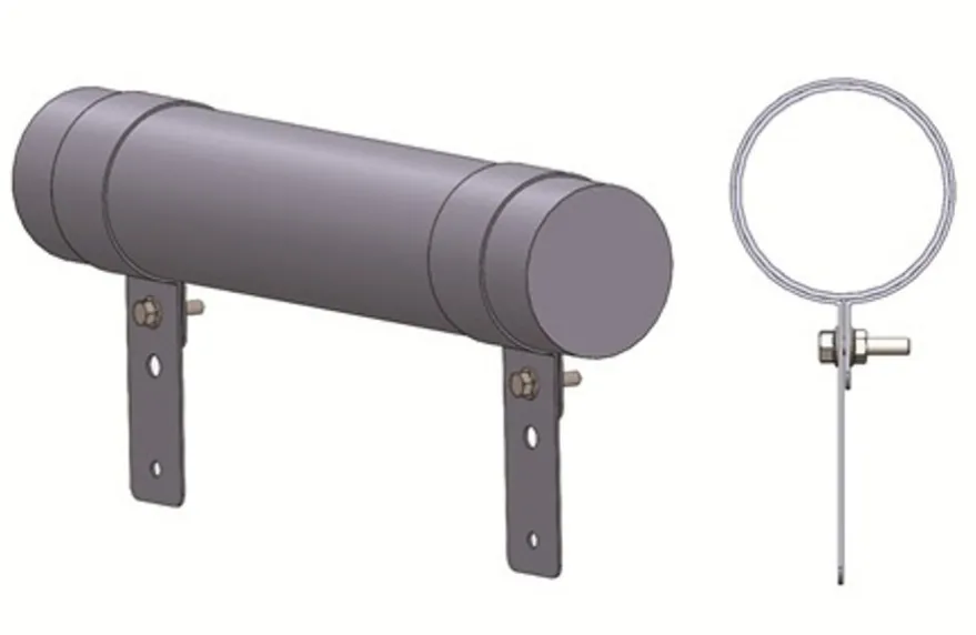 Fäste för registreringsskylt 60mm (ett par)