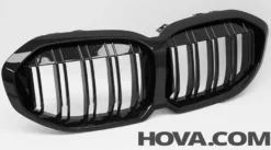Grillar/Njurar Blank Svart BMW M-look 1-Serien F40